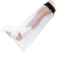 Leg Cast Protector, Waterproof Adult Leg Cast Cover for Wound Fracture Foot Leg Knee Shower Watertight Protection