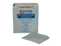 McKesson 4-Ply NonWoven Sponge Sterile 4 X 4" 16-42444 600 Pack(s), 2 / Pack