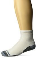 Comfort Toes Unisex-Adult's Non Binding Diabetic 2 Pack Quarter Sock, white, Large Fits Shoe Size 7-12 Mens, Womens Fits Shoe Size 8-12