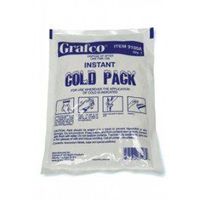 Grafco CM010407 Disposable Instant Cold Packs - 5" x 5" Case of 80