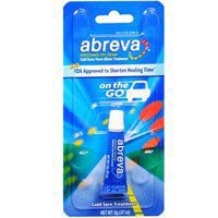 Abreva Cold Sore/Fever Blister Treatment, On the Go - .07 oz, Pack of 5