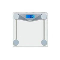 Tempered Glass Scales Digital Display Weight Weighing Floor Electronic Smart Balance Body Household Bathrooms 400 Pounds,Transparent