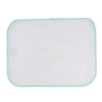 dailymall Slip-Resistant Leak Proof Mattress Pad Protector (30x40cm) Absorbs 8 Cups, Waterproof Bed Wetting Incontinence Cover, Bed Pads for Toddlers, Elderly - Light Blue