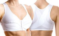 Posture Corrector Bra with X Back Fitted Shoulder Brace Art.9595 Cup D - White Size 5 83-87 cm.