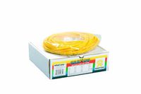 Cando 10-5721 Yellow Latex-Free Exercise Tubing, X-Light Resistance, 100' Length