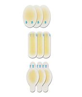 Blister Bandages - Gel Blister Pads, Toe & Heel Blister Prevention Cushioned Bandages, Waterproof Adhesive Bandages for Foot, Blister Prevention & Recovery - 9 Pack