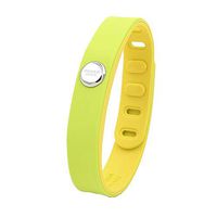 Power Ionics 3000ions Sports Waterproof Titanium Bracelet Wristband Improve Balance Sleeping Slimming (M-Green)
