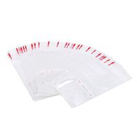 Sevenfly 100Pcs Mini Plastic Cookie Packaging Self Adhesive Bags DIY Cookie Candy Package Cellophane Gift Bags,Style 3