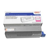 Okidata 43866102 C710 Toner Cartridge (Magenta) in Retail Packaging