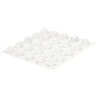 20 Small Transparent Rounded Top Round