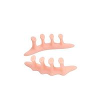 Festiveasd Bunion Corrector, Pedicure Toe Separators Bulk Nail Art Finger Separators Soft Foam Toe Stretcher for Toes & Finger Relaxing Holding