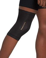Tommie Copper Big & Tall Extended Sizes (6XL) Men's Contoured Compression Knee Sleeve, Black)