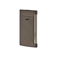 S.T. Dupont Slim 7 Gun Metal Brushed Jet Lighter / 027712