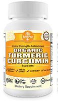 Biotree Labs Organic Turmeric Curcumin Capsules with bioperine Black Pepper Supports Immune System Joint Health and Heart Function with Combined 1600mg of Turmeric Extract