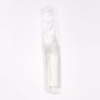 E176015 Empress Medium Weight Cutlery Kit Polypro Spork, Milk Straw 5.75", Napkin 1000 per case