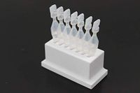 Eye Drops Vial Holder for Single-use Disposable Eye Drops & Storage, Holds 7 Single use Disposable vials - Znet3D (White)