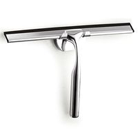 Eikeefyer Stainless Steel Glass Window Squeegee Shower Mirror Squeegee Window Wiper Squeegees for Showers Bathroom Door Car Window Glass Kitchen Cleaning