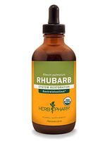 Herb Pharm Certified Organic Rhubarb Liquid  Extract for Digestive System Support - 4 Ounce