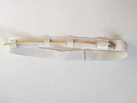 Fushida 1PCS Catheter Fixation Device Abdpminal Dialysis Belt Patient Drainage Tube Belt Medical Professional Nursing for Patients (Small)