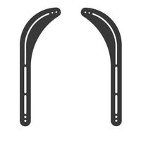 (H&H) New Universal Steel Sound bar Soundbar Speaker Bracket Mount Above Below TV (1set)