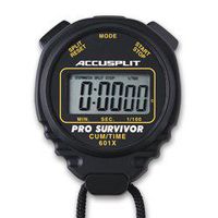 ACCUSPLIT Pro Survivor - A601XBK Stopwatch, Clock, Extra Large Display (Black)
