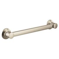 Moen YG0312BN Flara 12-Inch Designer Grab Bar, Brushed Nickel