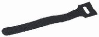 NTE Electronics 04-0533HL0 Nylon/Polypropylene Hook and Loop Cable Ties, 33 lb. Tensile Strength, 4.92" Length, 0.470" Width, Black (Pack of 10)