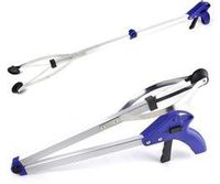 Foldable Pick Up Tool Grabber Reacher Stick Reaching Grab Extend Reach 30" inch (BLACK)