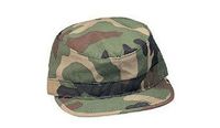Rothco Fatigue Cap, Woodland Camo, XX-Large