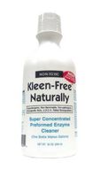 Kleen-Free Naturally Preformed Enzyme Cleaner (Fresh and Clean Scent, 32-Ounce Concentrate)
