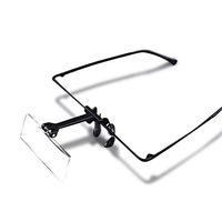 Vision Assist Magnifying Glass, Head Mounted HD Watch Repair Reading Glasses Magnifying Glass 1.5X 2.5X 3.5X Auxiliary Supplies
