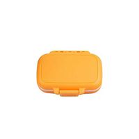 Lunir Pill Case Storage Box 3 Compartment Travel Portable Medicine Divider Organizer Pill Cases