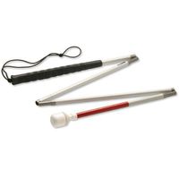 Ambutech Alum 4-Sec Folding Cane-Marsh Roller-56in