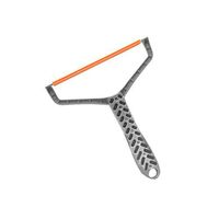 Evangelia.YM Hanging Lint Remover Clothes Fuzz Shaver - Non-Slip Plastic Handle Travel Portable Reusable Manual Epilator Defuzzer Cleaning Shaver for Clothing Blanket (Gray)