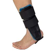 Ankle Brace with Strap Knee Brace, Ankle Stabilizer Support Lace Up Brace for Pain Relief, Injury Recovery, Strain or Sprain (Gel Brace, Ge Ankle Brace)
