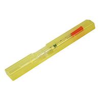 Single Syringe 1 Piece Case (Transparent Yellow)