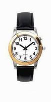Men's Deluxe Talking Wrist Watch Two Tone for the Blind and Low Vision