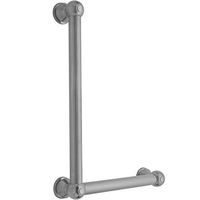 Jaclo G33-24H-12W-RH-PN - G33 24H x 12W 90° Right Hand Grab Bar