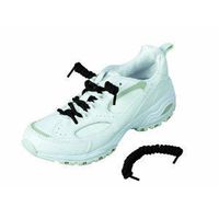 Shoe Laces Coiler Black (pr) - World Wide Shipping