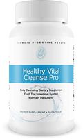 Healthy Vital Cleanse Pro-Potent and Effective Probiotic Formula- Detox and Cleanse Safely- Colon Cleanse and Detoxification- 60 Capsules for Women and Men