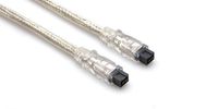 Hosa FIW-99-115 FireWire 800 Cable 9-Pin - Same 15 Feet