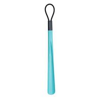 ROSENICE ABS Long Handle Shoe Horn Comfortable Shoe Lifter for Women Men (Blue)