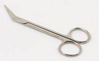 Iris Surgical Scissors 4 1/2 inches Angled Stainless