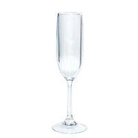 Entertaining with Caspari Acrylic Champagne Flute, Clear, 1-Count by Caspari
