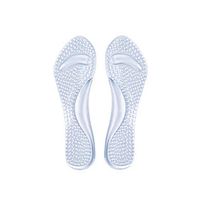 Liobaba Soft PU Gel Massage Arch Support 3/4 Insoles Flatfoot Corrector Women High Heels Shoes Pad Feet Care Tool