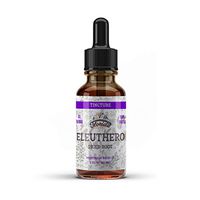Eleuthero Tincture, Organic Eleuthero Extract (Siberian Ginseng, Eleutherococcus senticosus) Herbal Supplement, Non-GMO in Cold-Pressed Organic Vegetable Glycerin, 700 mg, 2 oz (60 ml)