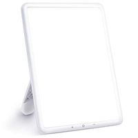 TaoTronics Light Therapy Lamp, Ultra-Thin UV-Free LED Sun Lamp with 10000 Lux Adjustable Brightness Levels, 90° Rotatable Stand &Timer Setting for a Happy Life