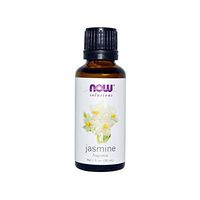 NOW Essential Oils, Jasmine Fragrance, Romantic Aromatherapy Scent, Steam Distilled, 100% Pure, Vegan, 1-Ounce