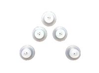 Jungle Care Hearing Aid Ear Piece Closed Domes 6mm 5-Pack Comfortable PSAP (Personal Sound Amplifiers Product) Kit Ear Tips Invisible, Perfect for Open Air (Open fit), Except for RIC
