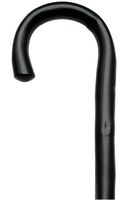 Men Round Nose Crook Cane Black Genuine Chestnut  -Affordable Gift! Item #DHAR-9343800